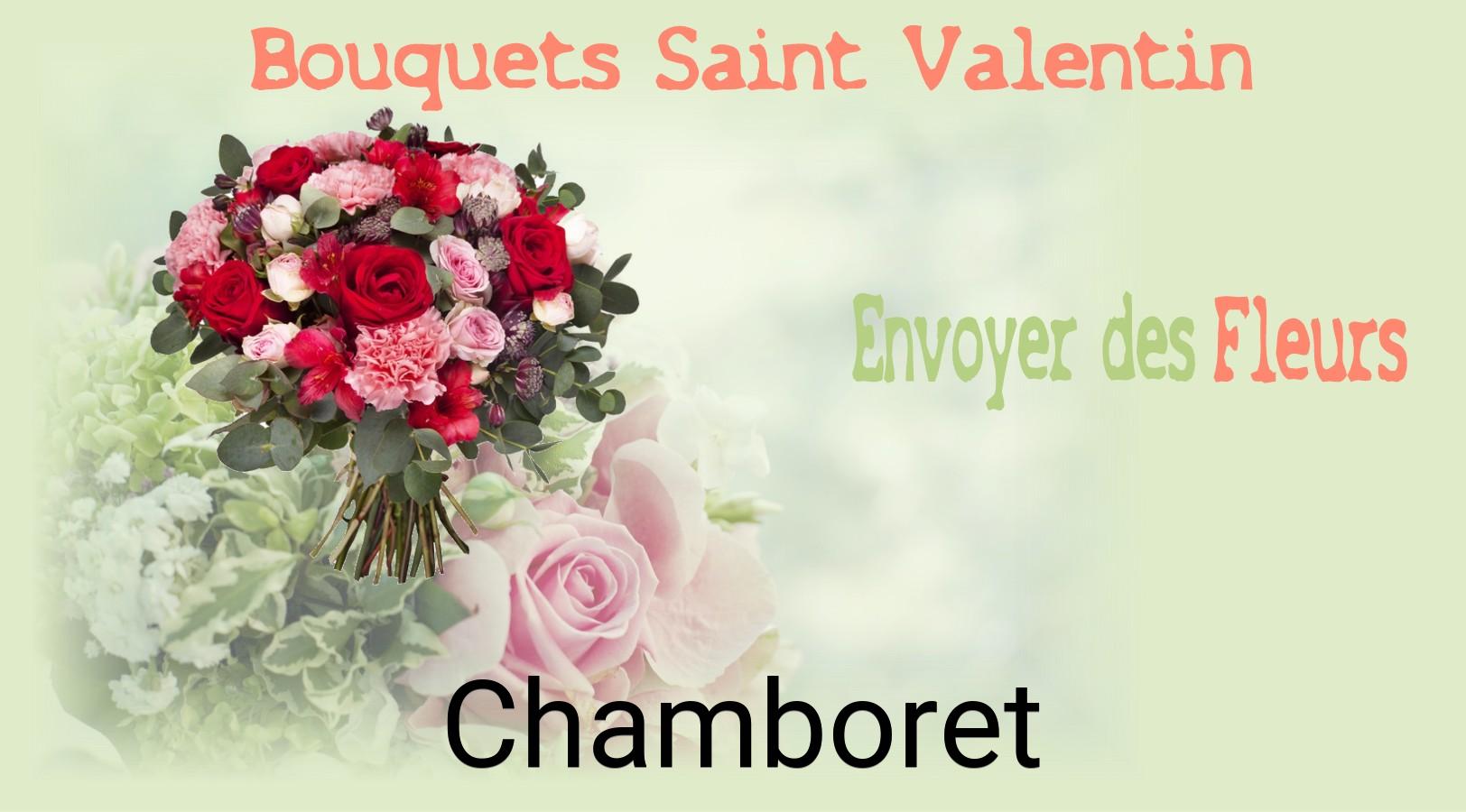 Roses de Saint-Valentin livrées à Chamboret